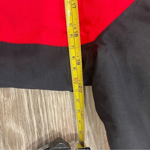 The North Face Down Dry-vent Women Parka Size S Black Red Winter Puffer - Picture 14 of 16